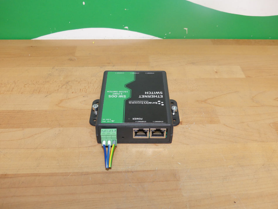 brainboxes SW-005 Ethernet Switch Industrielle 5 Port