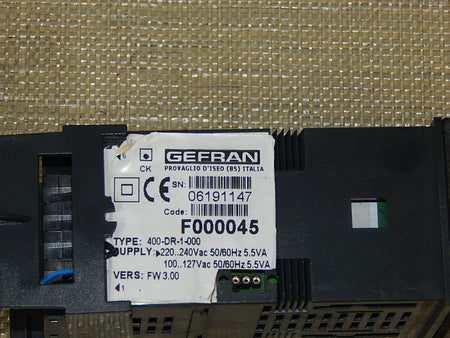 Gefran 400-DR-1-000  Temperatur Regler 