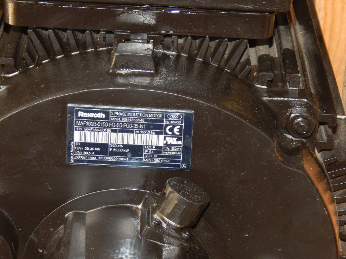  REXROTH   3~INDUCTION Motor  MAF160B-0150-FQ-S0-FQ0-35-N1 Unbenutzt