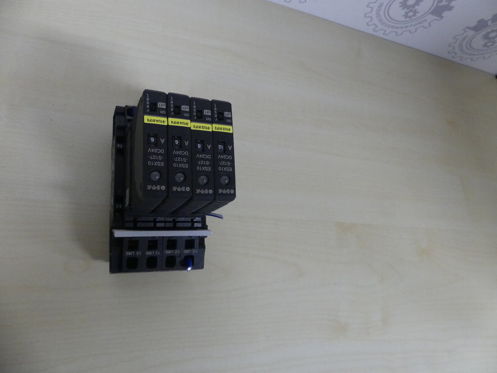 4 x E-T-A ESX10-S127-DC24V-1A-10A