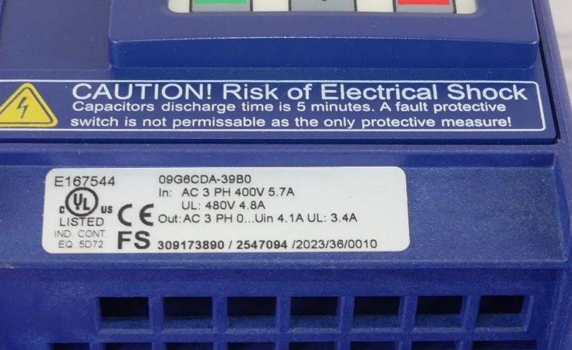 KEB COMBIVERT G6 09G6CDA-39B0