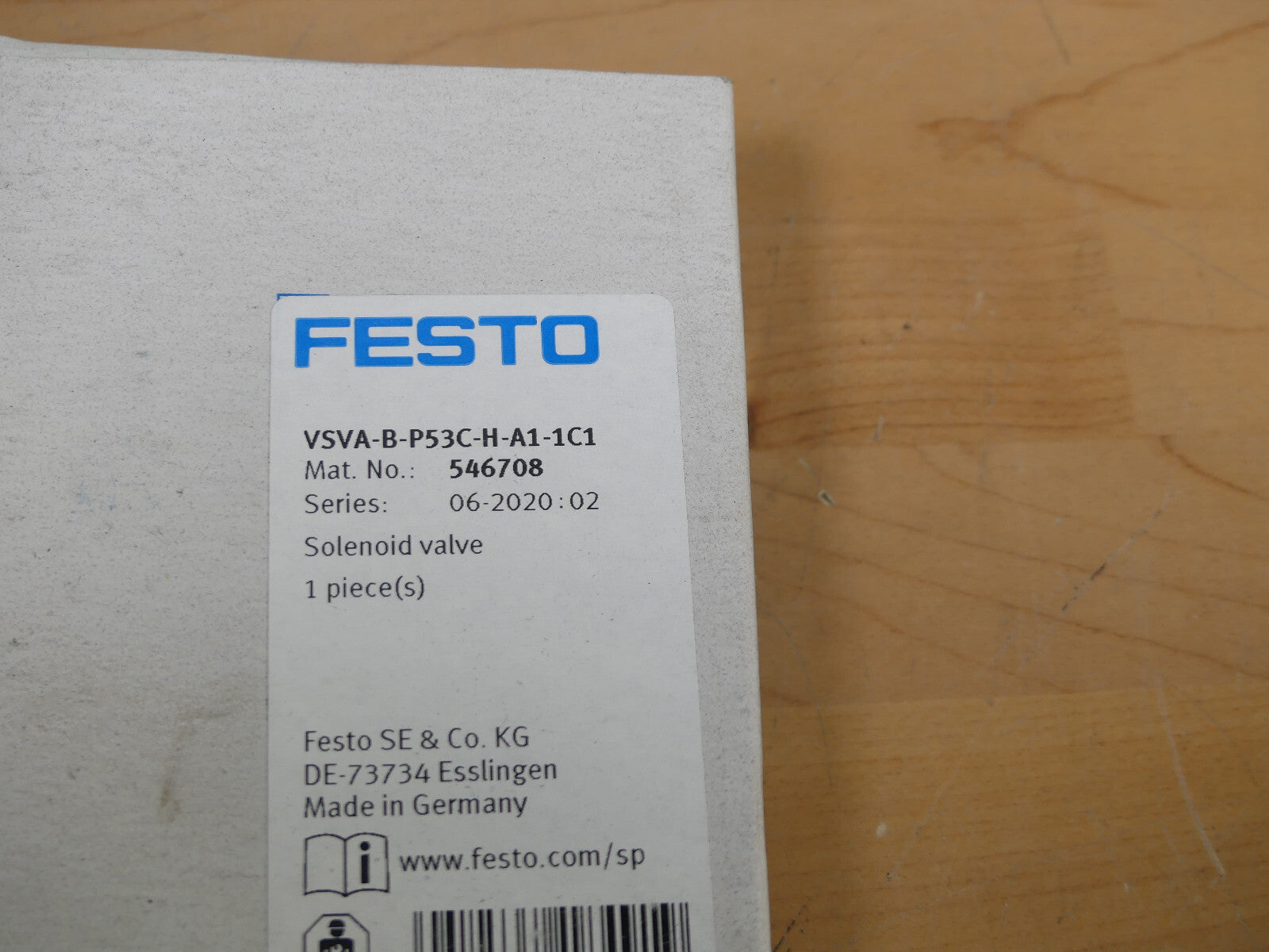 FESTO VSVA-B-P53C-H-A1-1C1