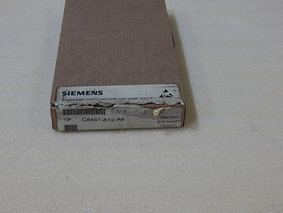 Siemens SMP-E217-A10    C8451-A12-A8-5    F2-28058 Unbenutzt