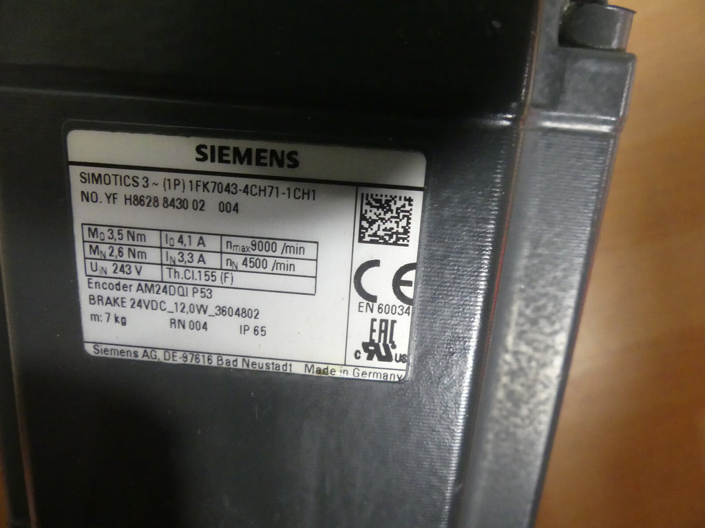 Siemens 1FK7043-4CH71-1CH1