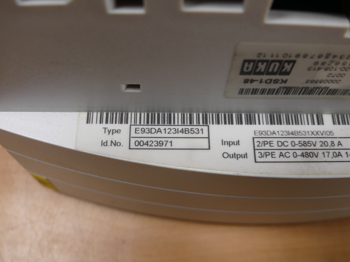 KUKA E93DA123I4B531 Servo Drive