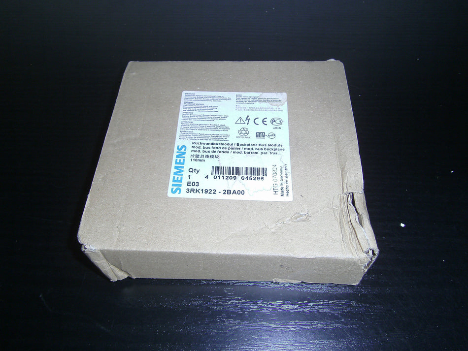 Siemens Rückwandbusmodul 3RK1922-2BA00  Neu