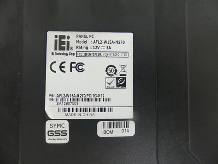 iEi Panel PC AFL2-W15A-N270