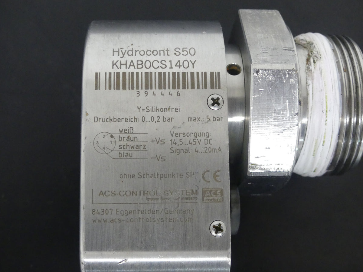 Hydrocont S50-KHAB0CS140Y s:Bilder