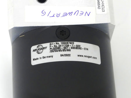 NEUGART PLQE080-007-SSSB3AE-E14 ( NEUWERTIG )