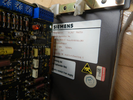 Siemens Simoreg Kompaktgerät 6RA2120-6DV66-0 //D400/35 Mreq-GcG6V66-2B0 