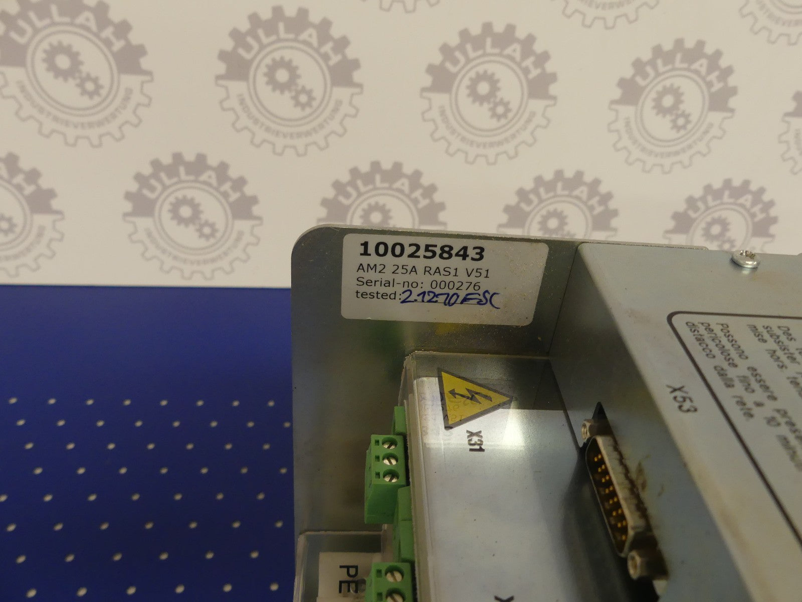 Bystronic Laser AM2 25A RAS1 V51