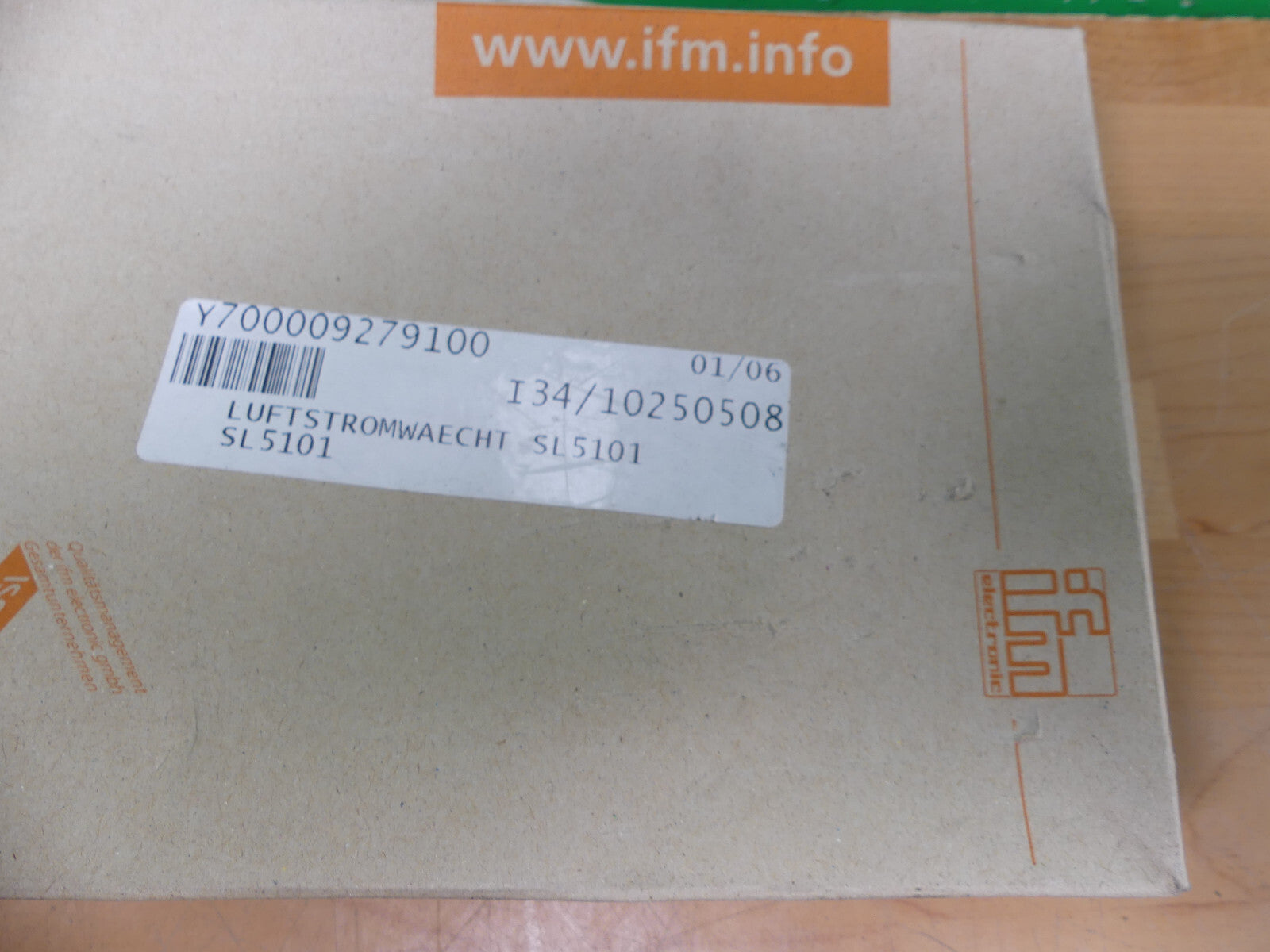 ifm efector300 Luftstromwächter, SL5101  SLG23CEEAKOG,
