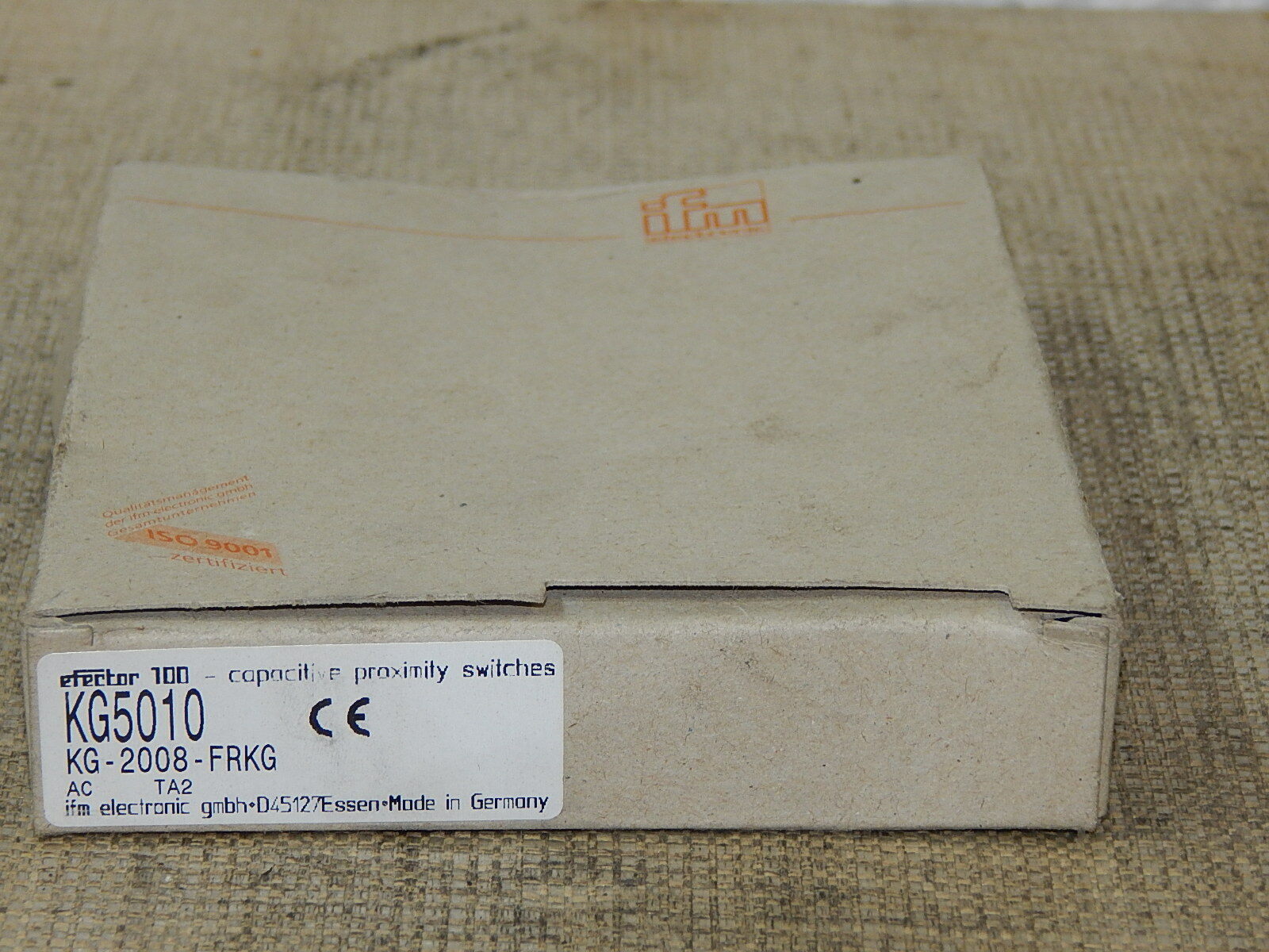  IFM efector KG5010 KG-2008-FRKG Nährungsschalter New