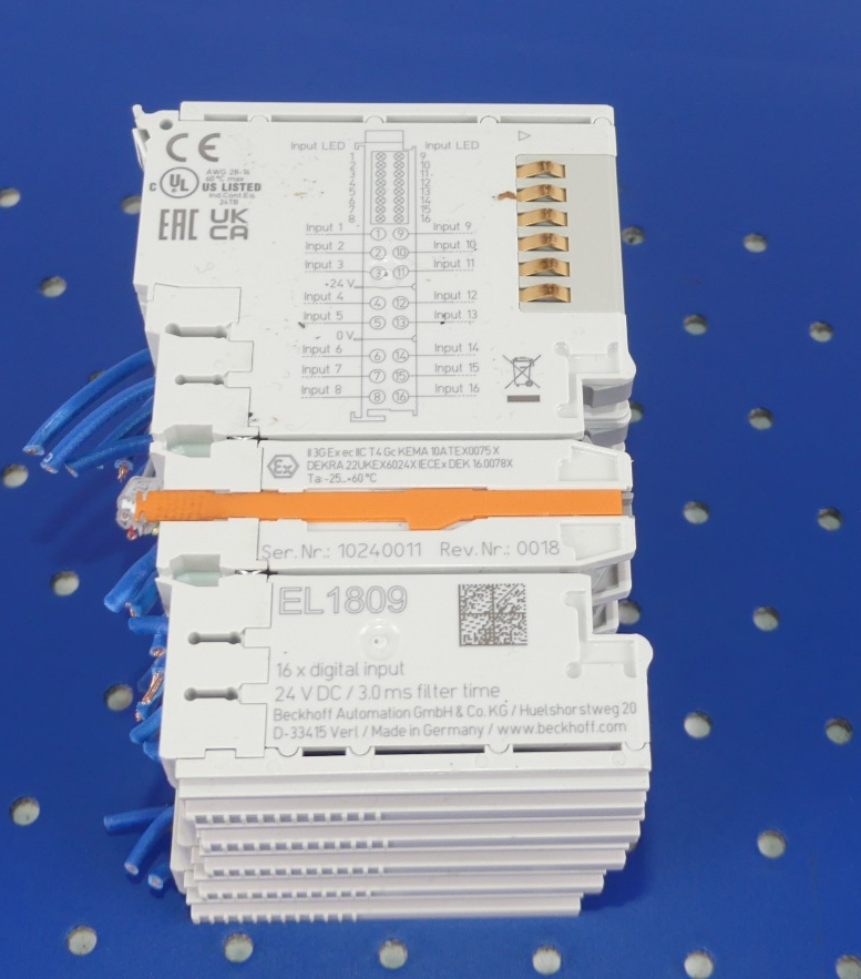 5x BECKHOFF EL1809
