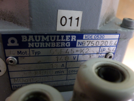 baumuller  GSF45-K2 used