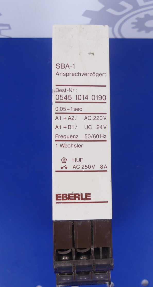 EBERLE SBA-1 Ansprechverzögert 0,05-1 sec