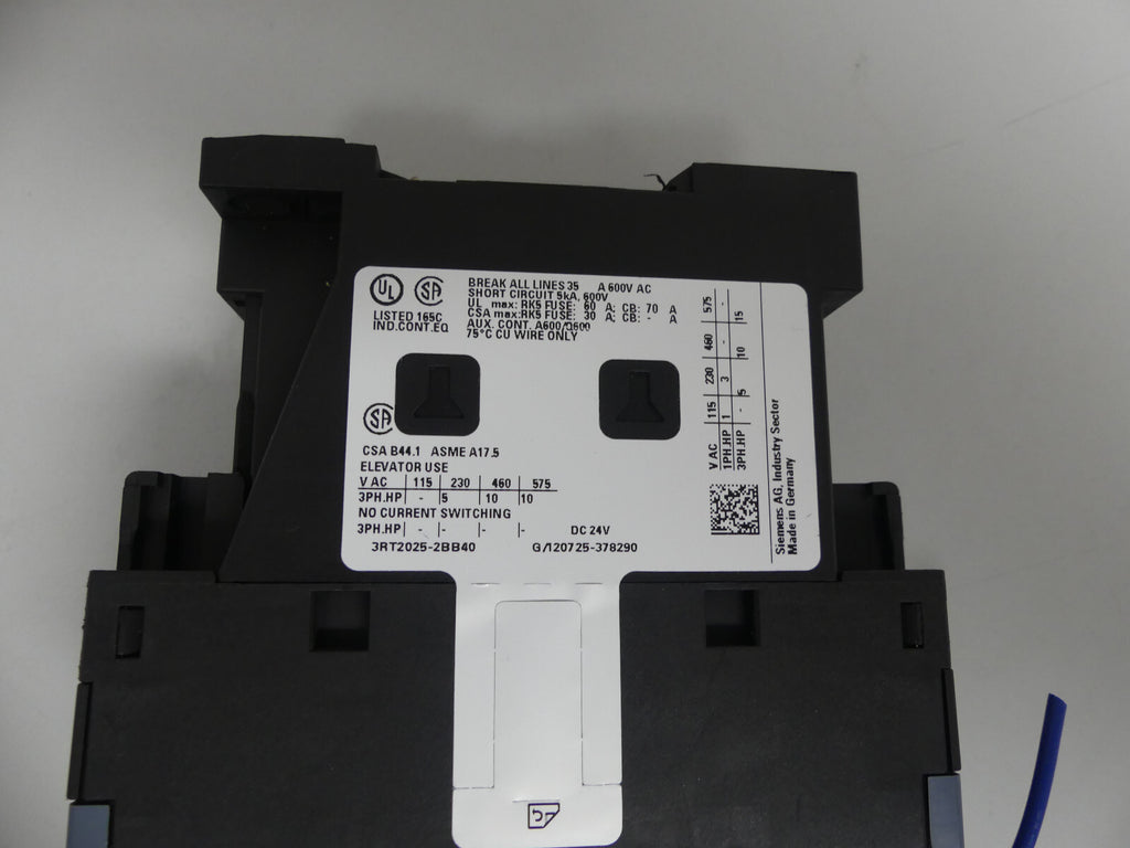 Siemens Sirius 3RT2025-2BB40
