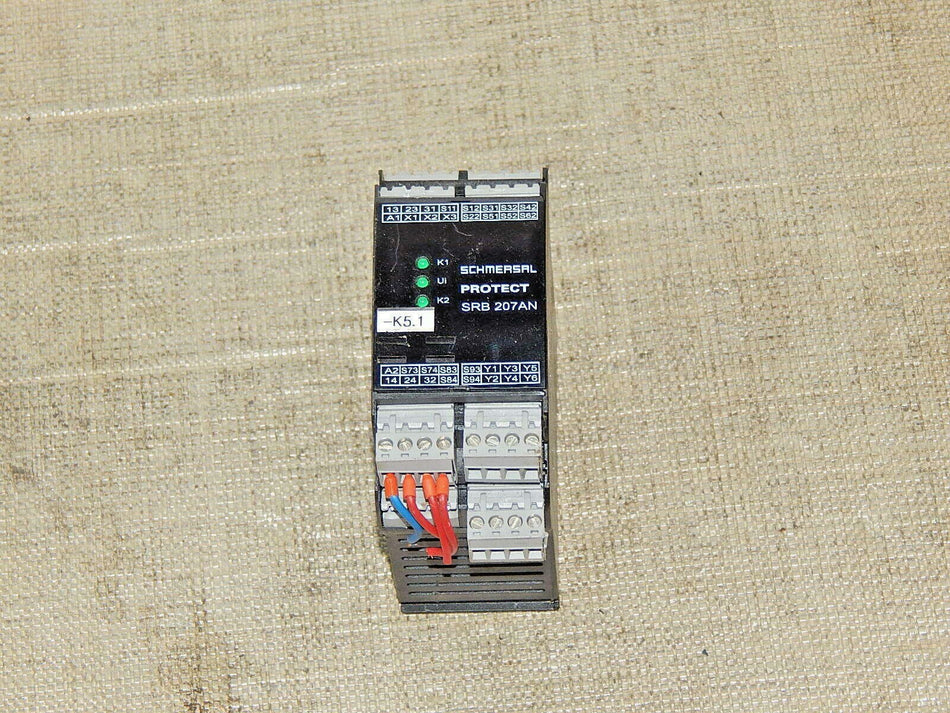 Schmersal  SRB 207AN-24V Sicherheitsrelais used