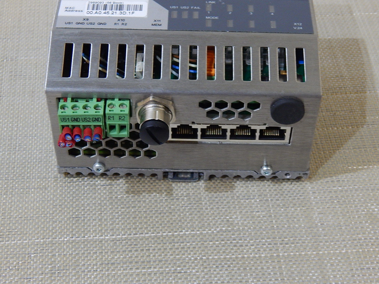 Phoenix Contact FL Switch SMCS 4TX-PN Typ: 2989093 Used