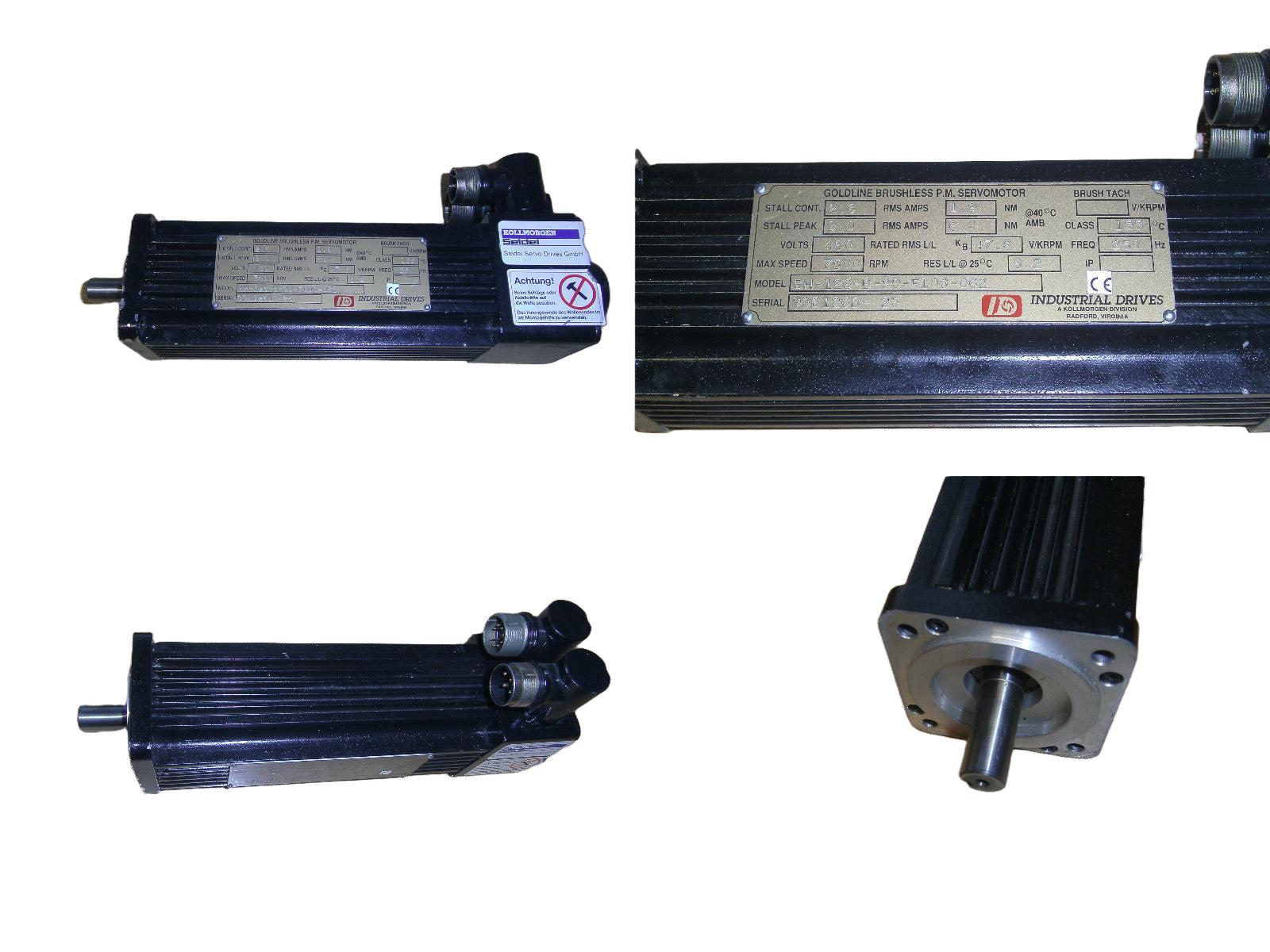 Kollmorgen Goldline Brushless P.M.Servomotor BH-126-B-99-E106-062 Unbenutzt