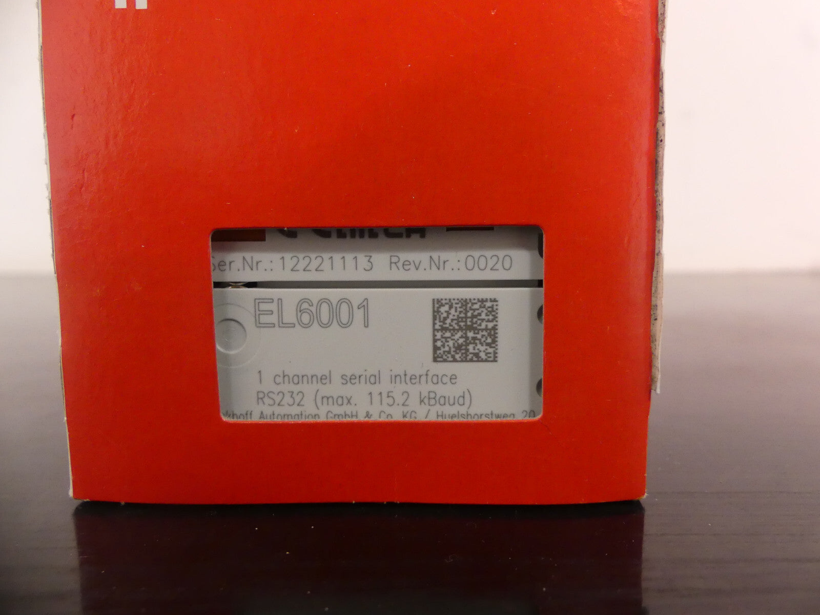 Beckhoff EL6001