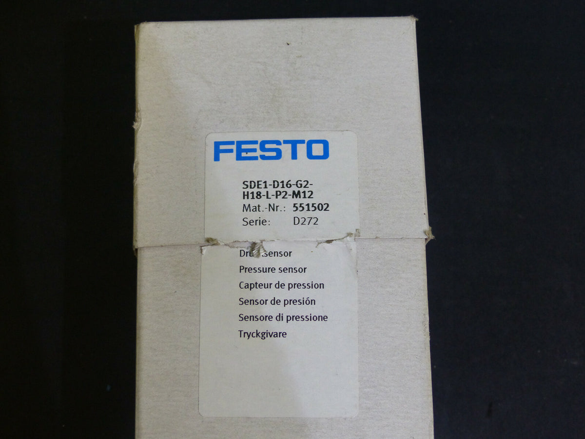 Festo SDE1-D16-G2-H18-L-P2-M12 s. Bilder