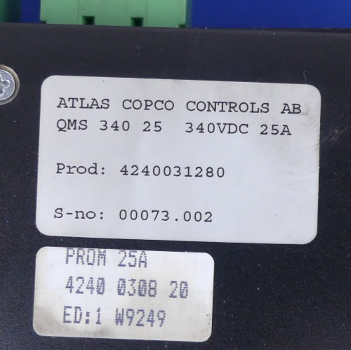 Atlas Copco QMS 340 25 4240031280