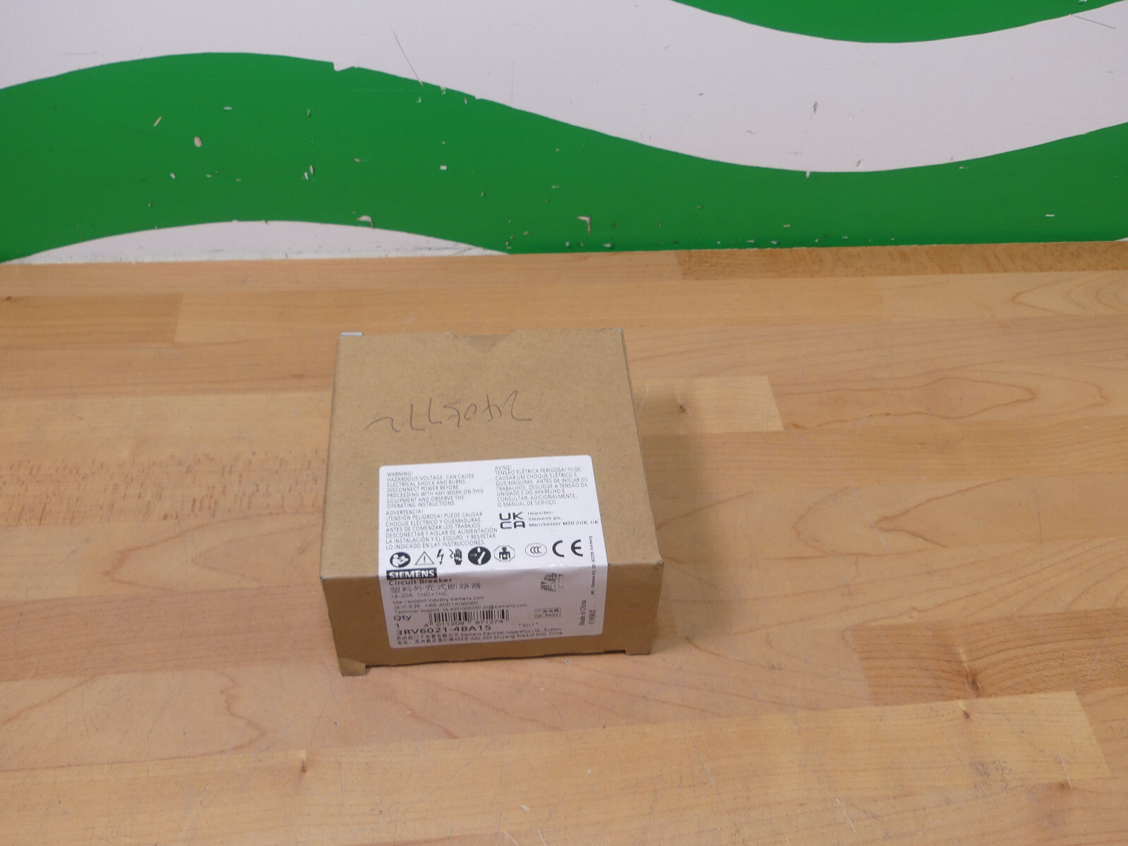 Siemens Schutzschalter 3RV6021-4BA15