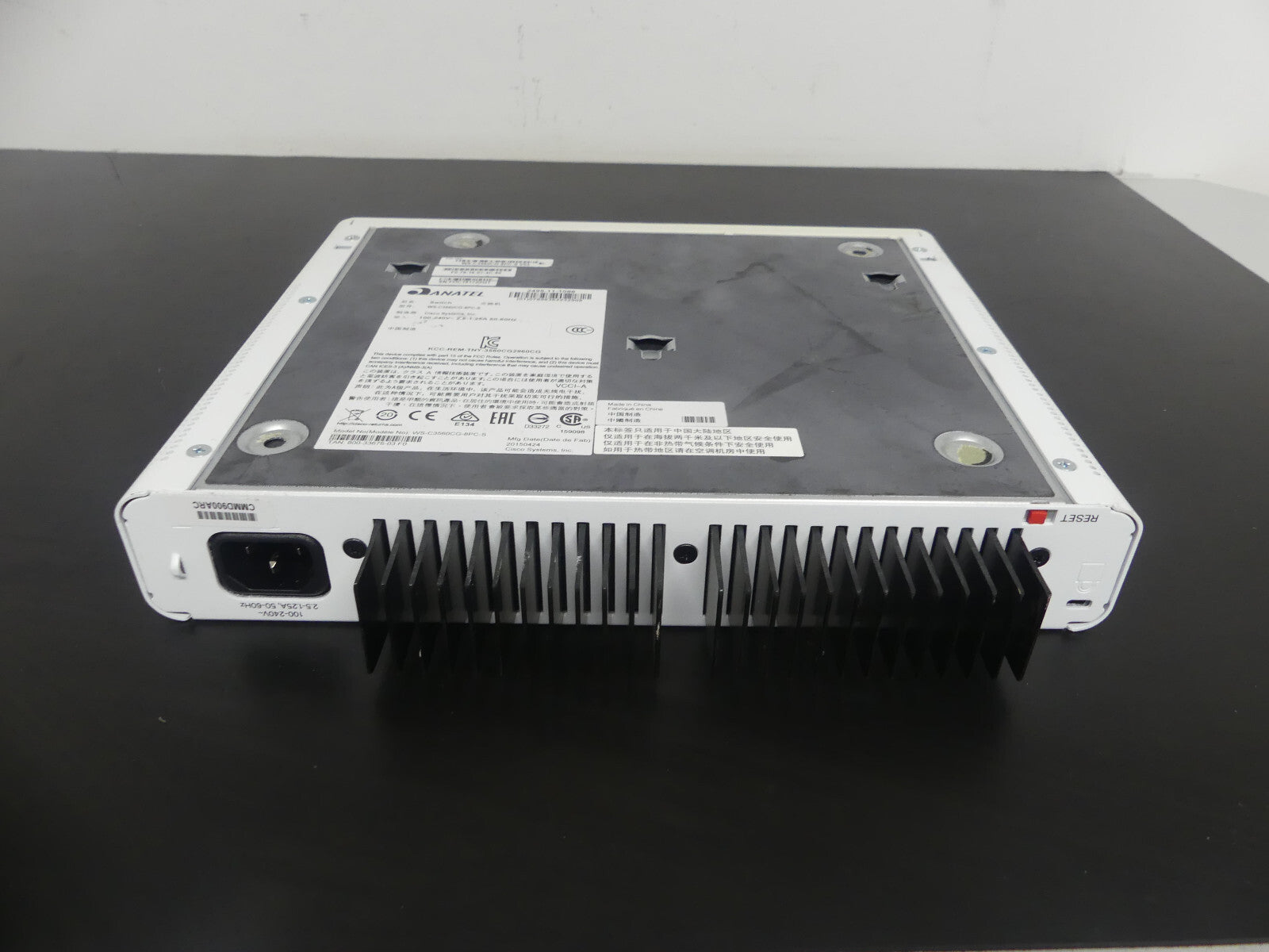 Cisco Catalyst 3560-CG WS-C3560CG-8PC-S V03 8 Ports PoE