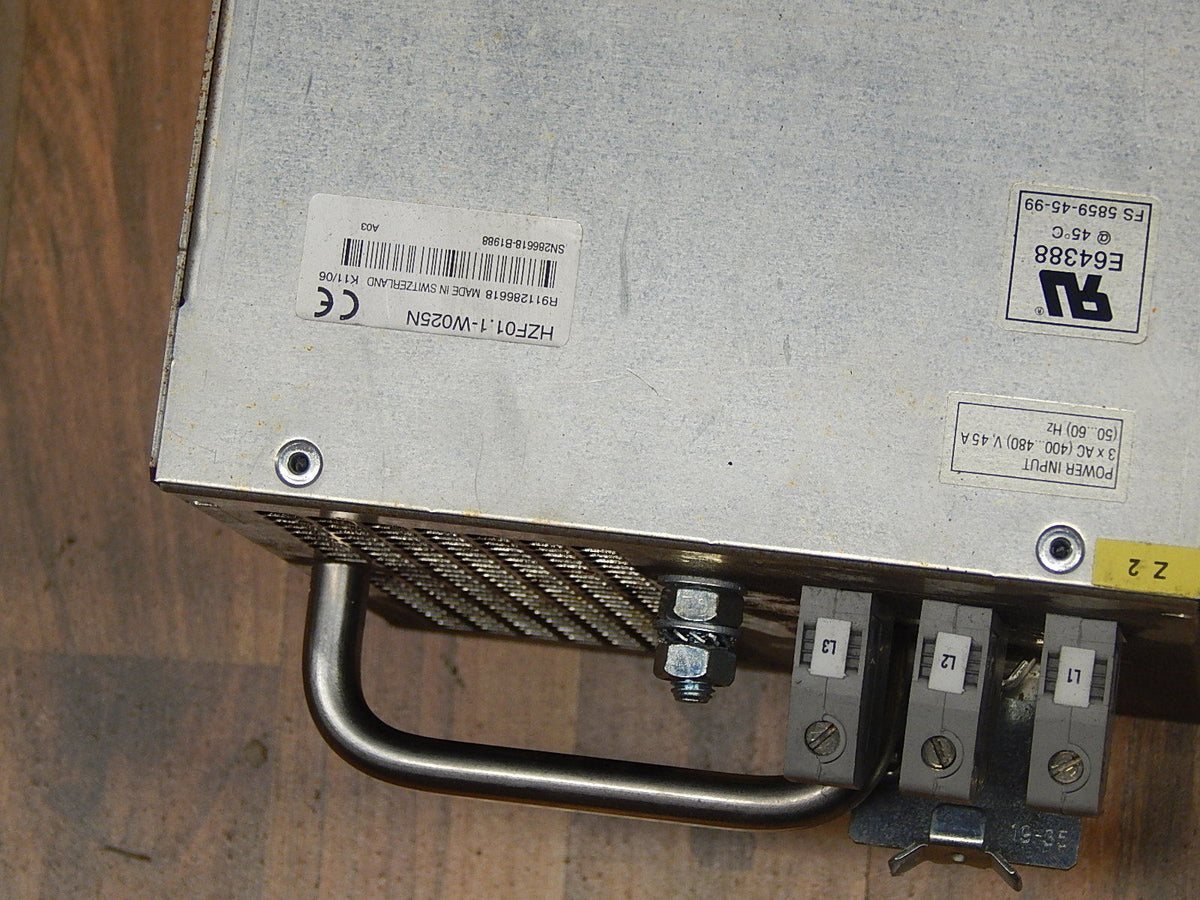 Indramat Rexroth AC Power Supply Module HZF01.1-W025N Used