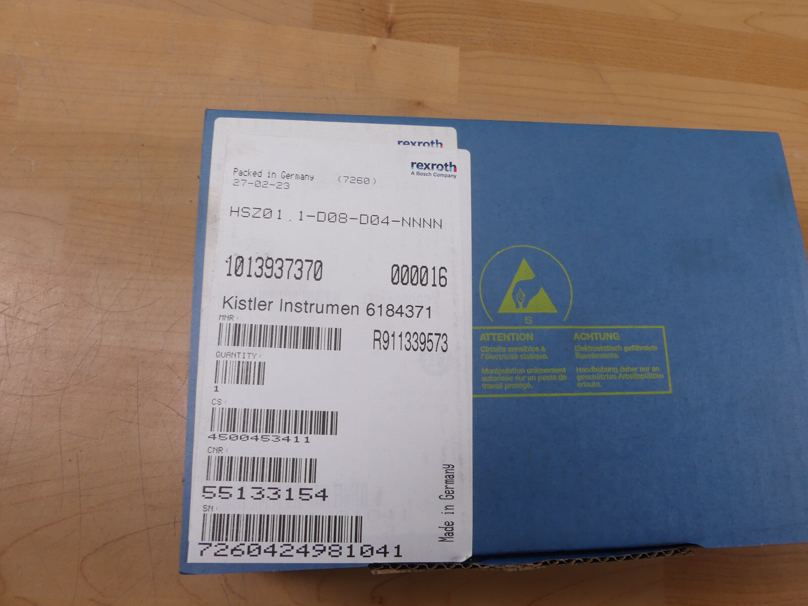 Rexroth HSZ01.1-D08-D04-NNNN