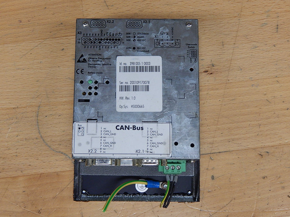 Berger Lahr CAN-BUS HS00066S  VISU Line Tastatur