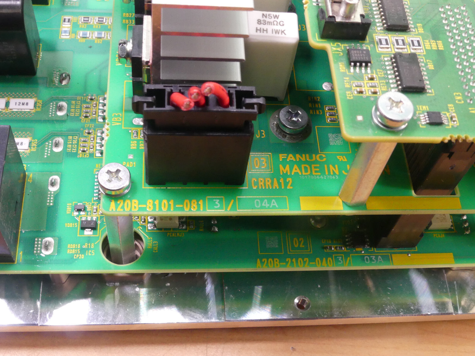 FANUC Servoverstärker A06B-6400-H005, A20B-8101-079,A20B-8101-081,A20B-2102-040