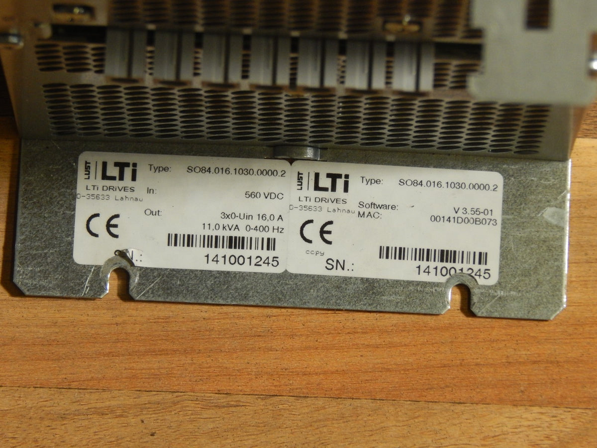 LTi DRiVES SO84.016.1030.0000.0 Servo one   11.0 KVA Used 
