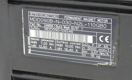 INDRAMAT MDD090B-N-030-N2L-110GB0