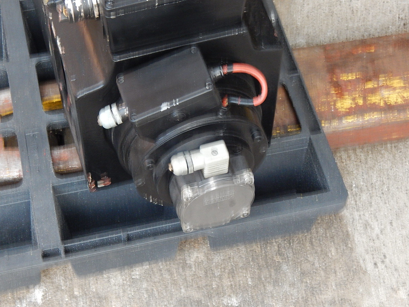 Siemens Nebenschluss Motor 1GH5136-0GH91-6HU7-Z  mit Hubner Drehgeber GTB