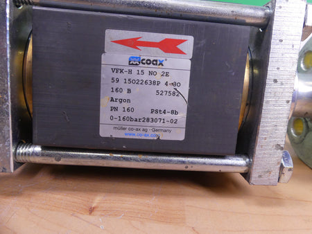 COAX VEK-H 15 No 2E  Druckregelventil  PN 160 pst4-8b s.Bilder