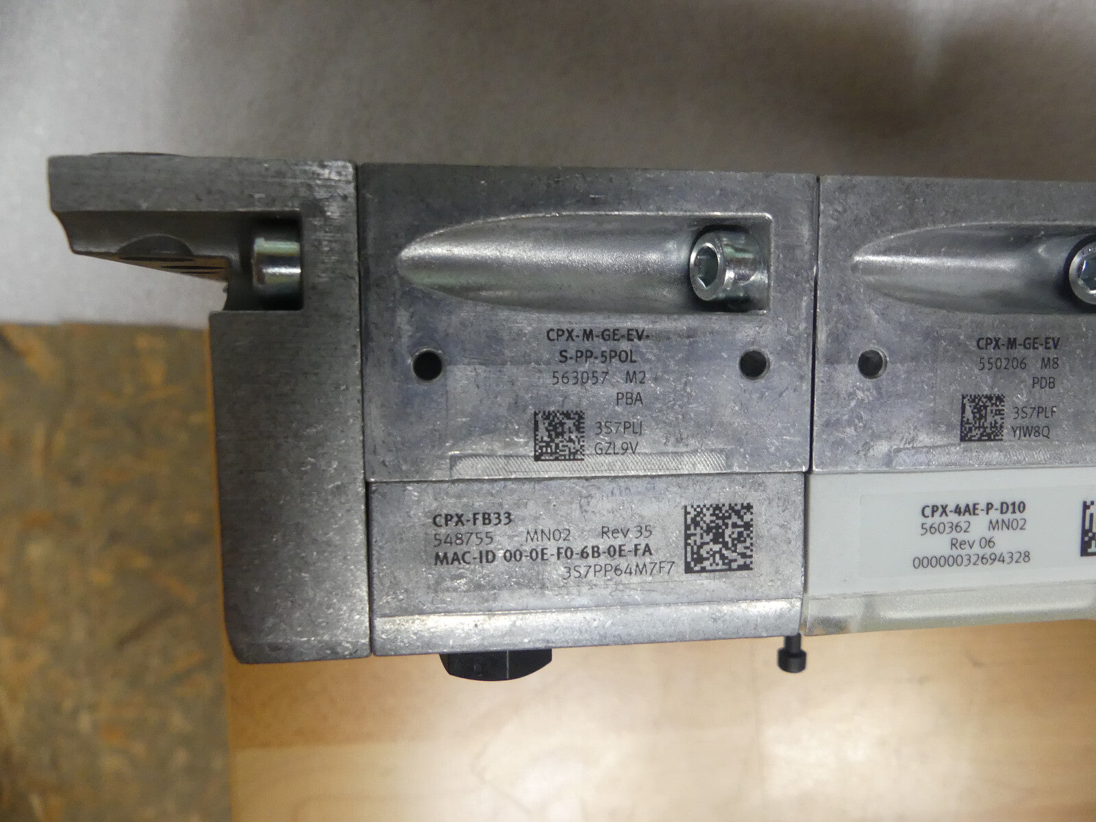 Festo CPX-FB33 CPX-M-VMPA-FB VMPA-VMPA-VMPA-FB-VMPA1 Ventilinsel s.Bilder