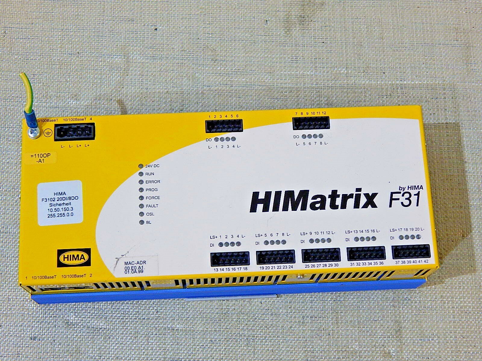 HIMA  HiMatrix F31 02