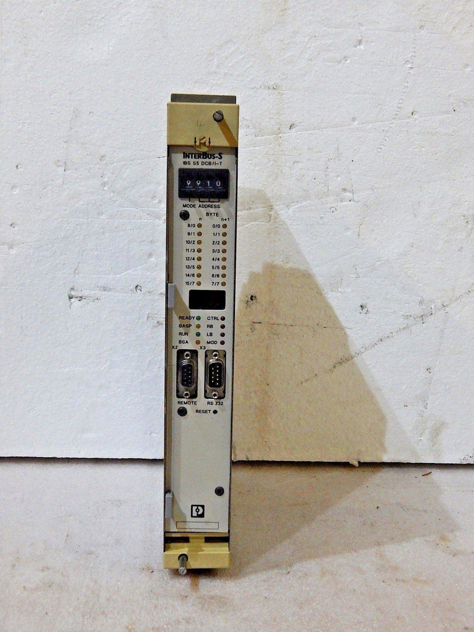 Siemens Simatic S5 Phoenix Contact Interbus-S  IBS S5 DCB/I-T /6ES5 491-0LB11