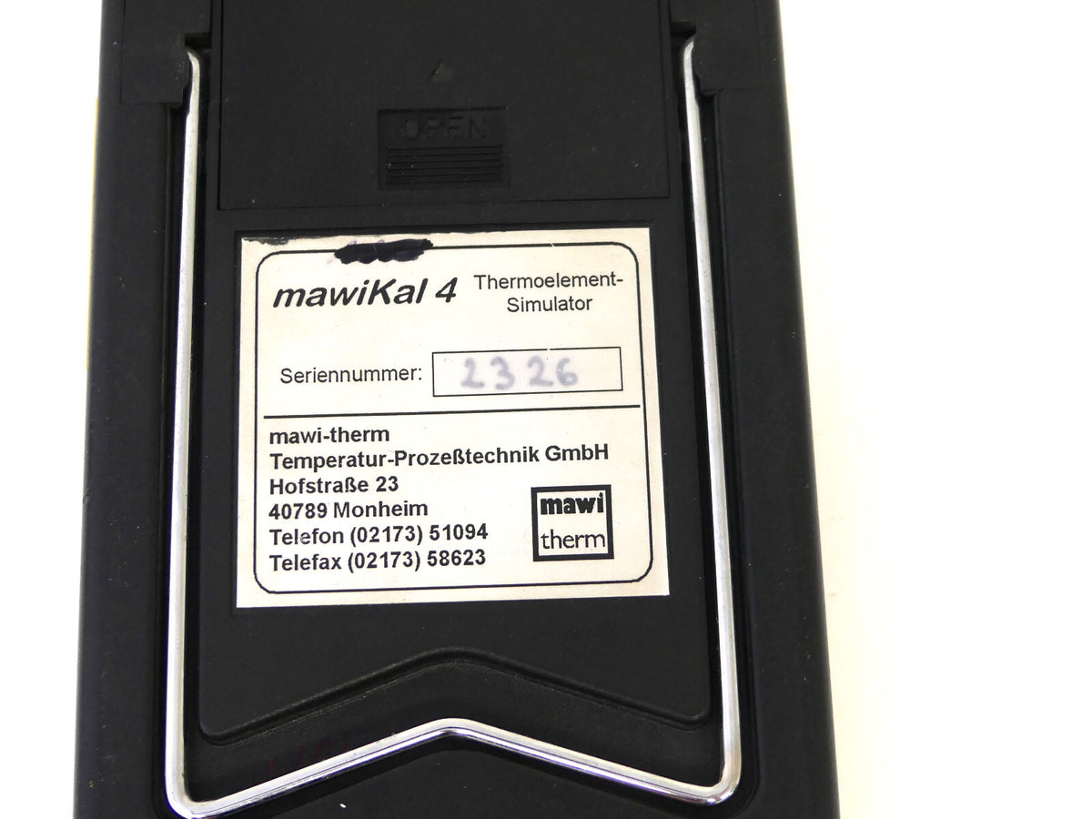 mawiKal 4 Thermoelement-Simulator