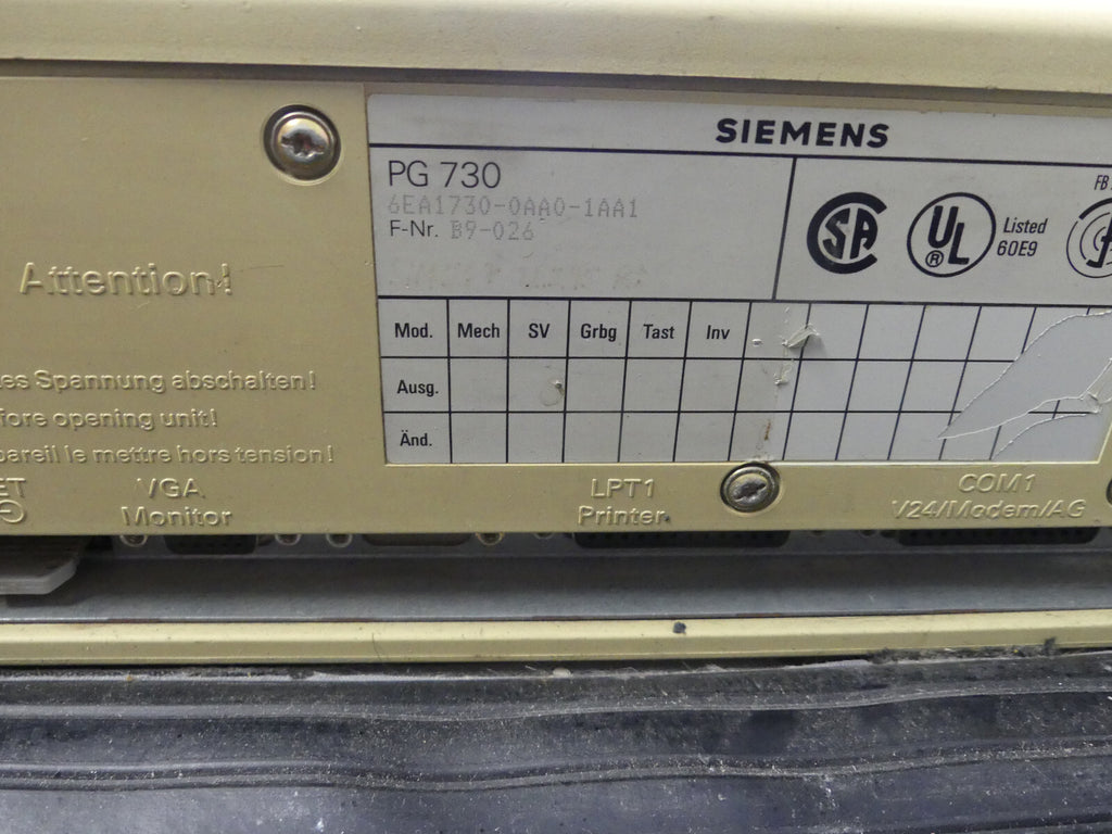 Siemens 6EA1730-0AA00-1AA1 (leicht beschädigt)