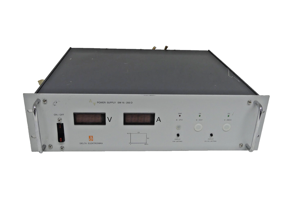 DELTA ELEKTRONIKA POWER SUPPLY SM15-200D
