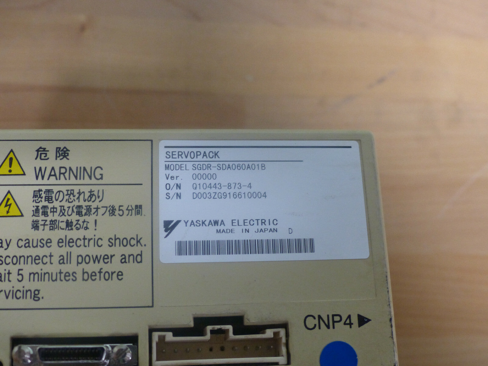 Yaskawa Servopack SGDR-SDA060A01B used s.Bilder