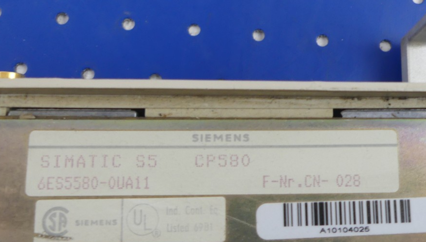 Siemens Simatic S5 6ES5580-0UA11