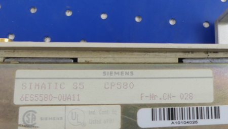 Siemens Simatic S5 6ES5580-0UA11