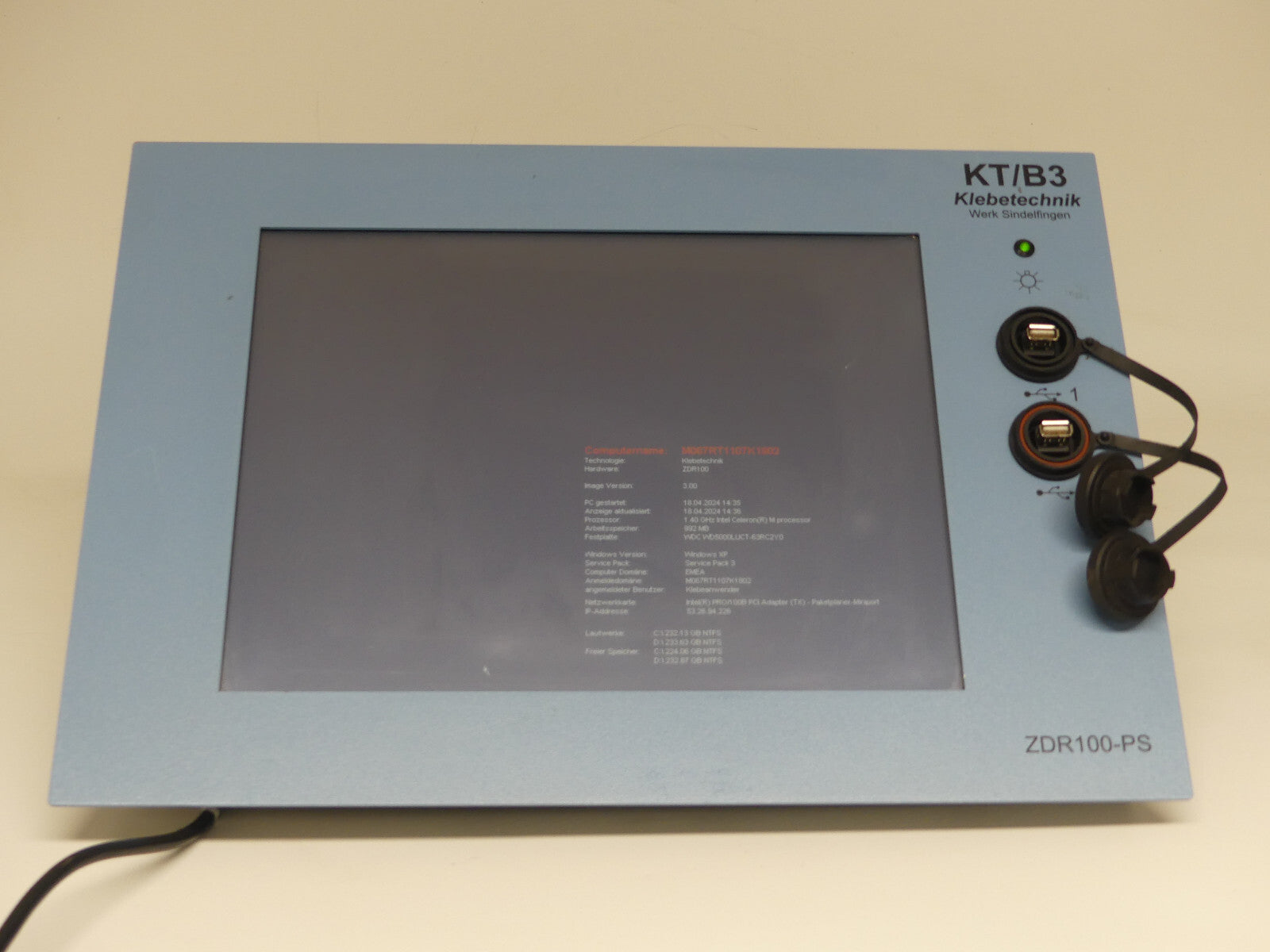 Kontron KT/B3 ZDR100-PS (Klebetechnik)