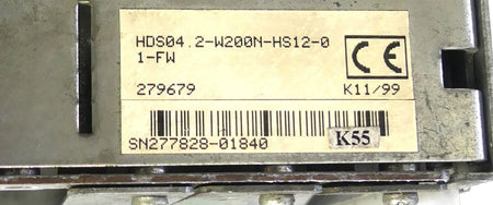 Rexroth  AC Controller  HDS04.2-W200N-HS12-01-FW