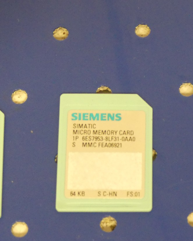 2X SIEMENS 6ES7953-8LF31-0AA0