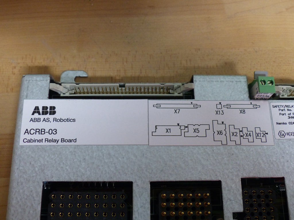 ABB AS Robotics ACRB-03 Cabinet Relay Board 3HNE 08250-1